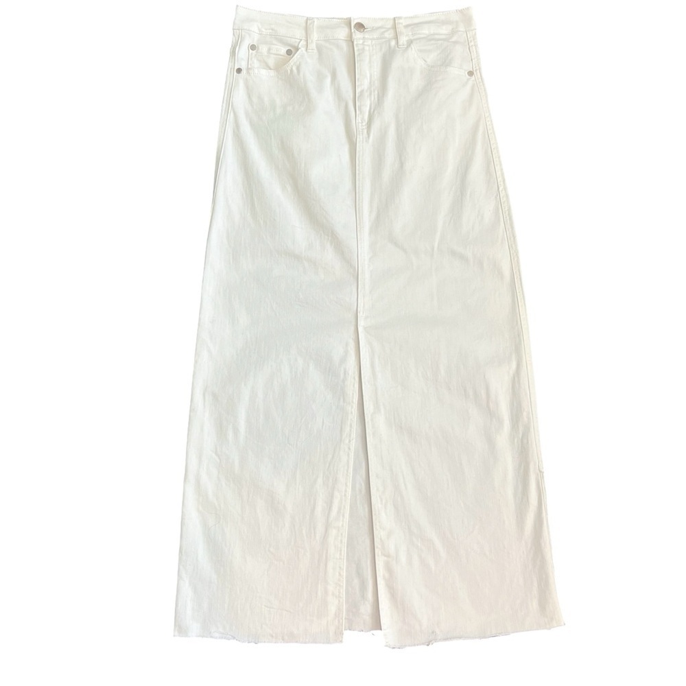 Oat New York Cream Maxi Skirt - Picture 3 of 16